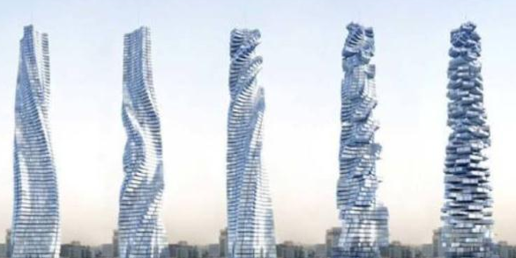 迪拜新境界,盖了一栋会跳舞的大楼,24小时360度旋转! ——凤凰网房产