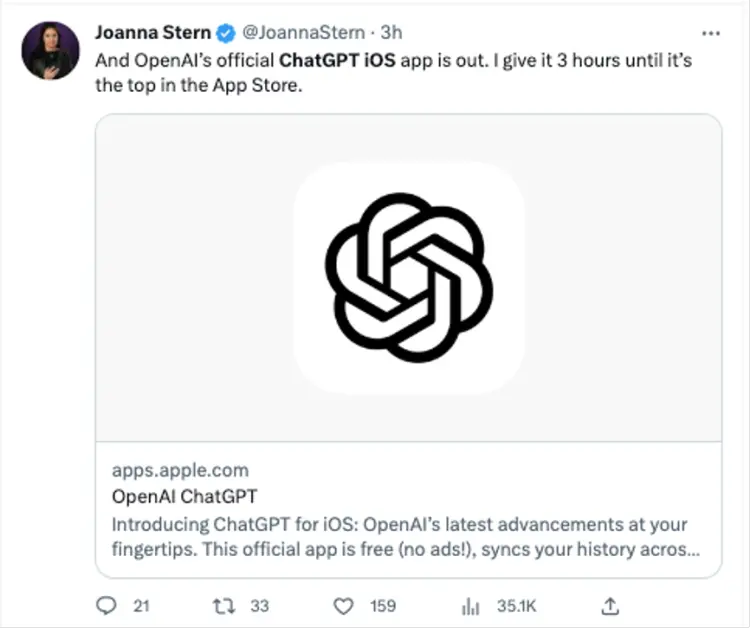 ChatGPT移动版来袭!用户体验大升级,AI战火已蔓延至移动端? ChatGPT移动版来袭!用户体验大升级,AI战火已蔓延至移动端?
