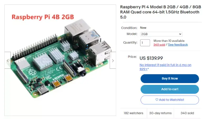 树莓派 Raspberry Pi 4 价格飞涨,官方诉苦:产能实在跟不上1 树莓派 Raspberry Pi 4 价格飞涨,官方诉苦:产能实在跟不上