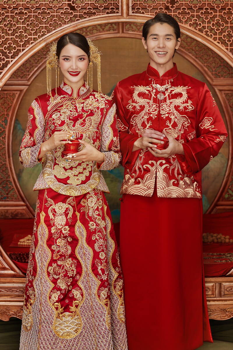 大美中国 中式主题婚纱照 细节还原传统中式婚礼 沉淀