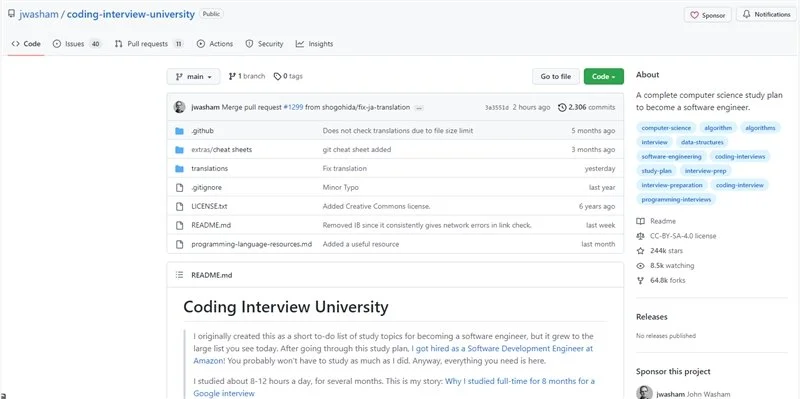 2023年每位开发者都应关注的7个GitHub存储库6 2023年每位开发者都应关注的7个GitHub存储库