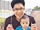 【父亲节】霍启刚特训儿子叫“爸爸”