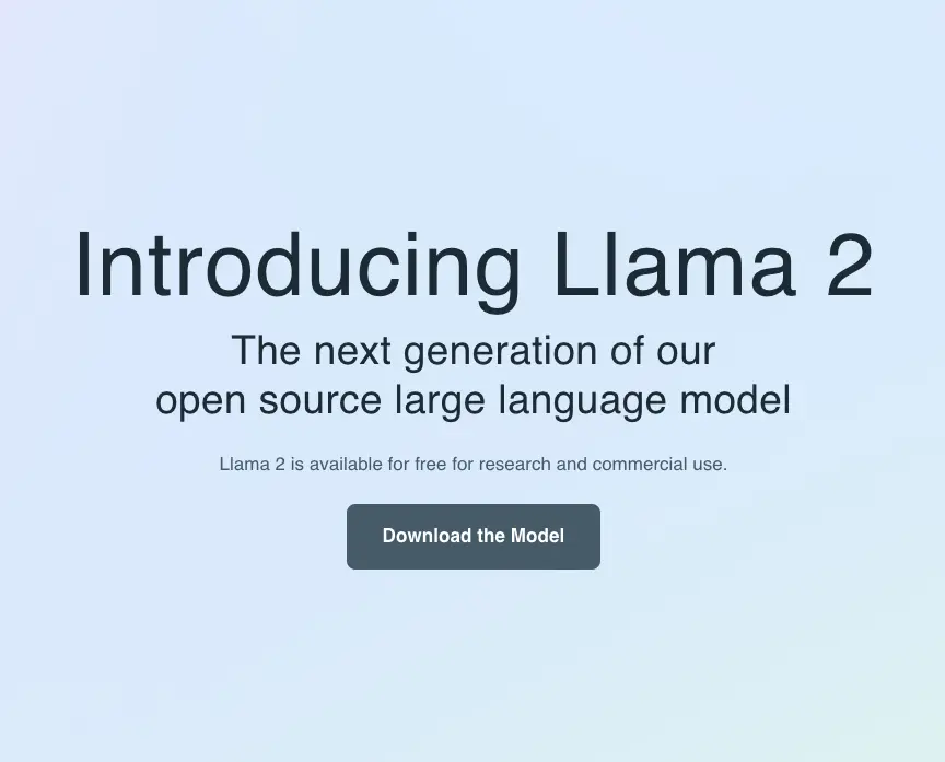 揭秘MetaAI新力作!Llama2震撼发布,免费开源,开启AI新篇章?链接:https://ai 揭秘MetaAI新力作!Llama2震撼发布,免费开源,开启AI新篇章?链接:https://ai
