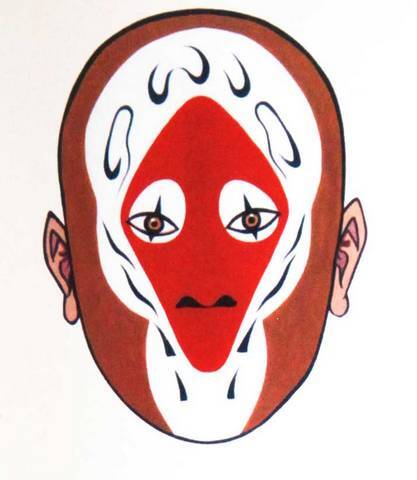 那些形态各异的猴王脸谱每一个都有着中国味儿最后一张你一定喜欢