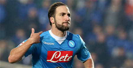 伊瓜因禁赛减至3场,可战罗马