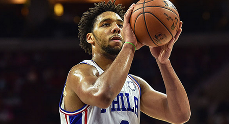 正如很多刚刚进入nba的年轻大个子一样,76人中锋贾利尔-奥卡福在他的