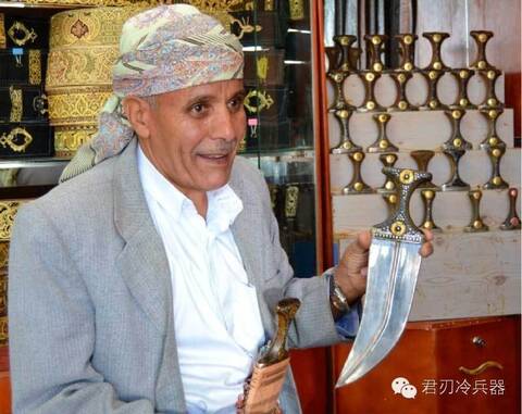 兼具文化与观赏的阿拉伯民族工艺——也门弯刀_手机凤凰网