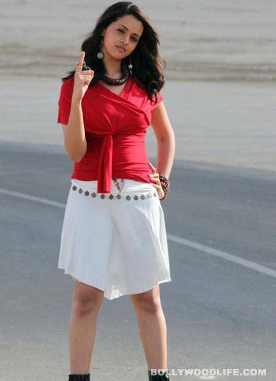 图为印度当红女星巴瓦纳.