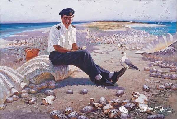 军旅画家笔下的海军生活