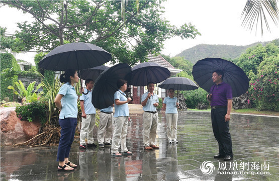 三亚大小洞天景区全面备战 防御南海热带低压(三亚大小洞天有什么景点) 三亚