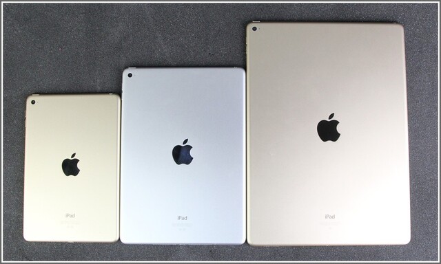 多圖對比:ipad pro居然那麼大!