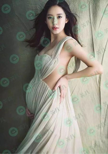 1/83月29日,"关爱八卦成长协会"在网上曝光了一组陈赫妻子张子萱怀孕