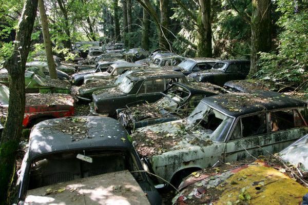15/16世界各地的汽车坟场.