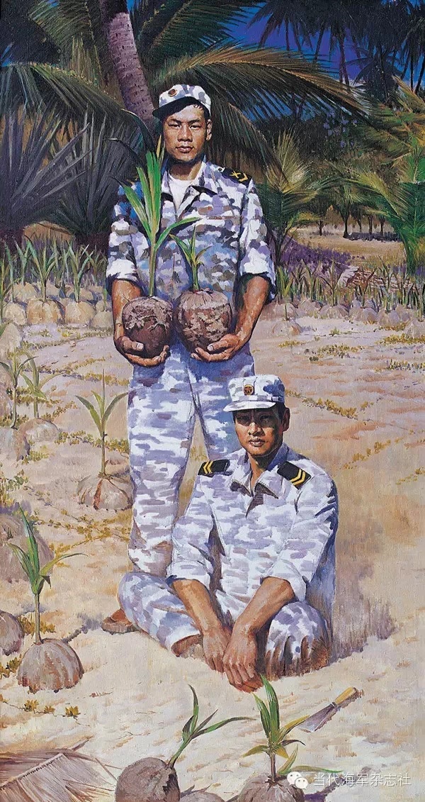 军旅画家笔下的海军生活