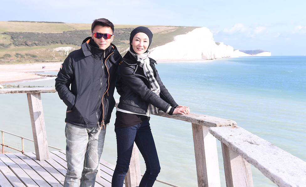 张曼玉与谢霆锋.