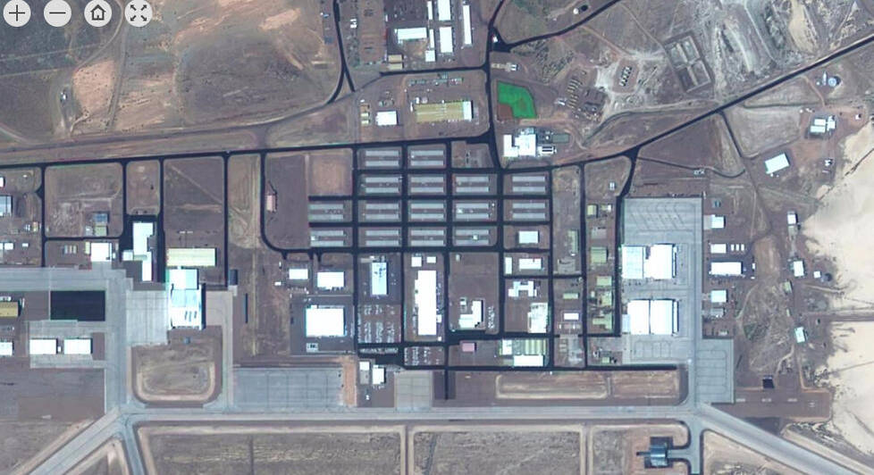 中国卫星拍摄美国51区基地 一览无余1