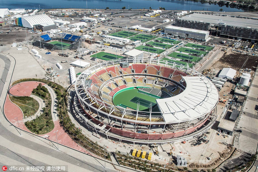 巴西奥运会倒计时4天 场馆稀稀拉拉完工