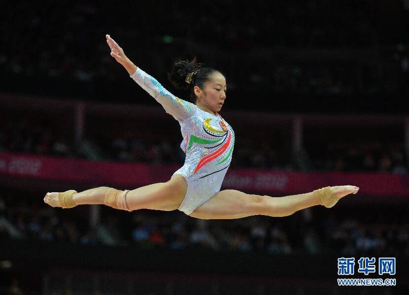 邓琳琳在伦敦奥运会比赛中