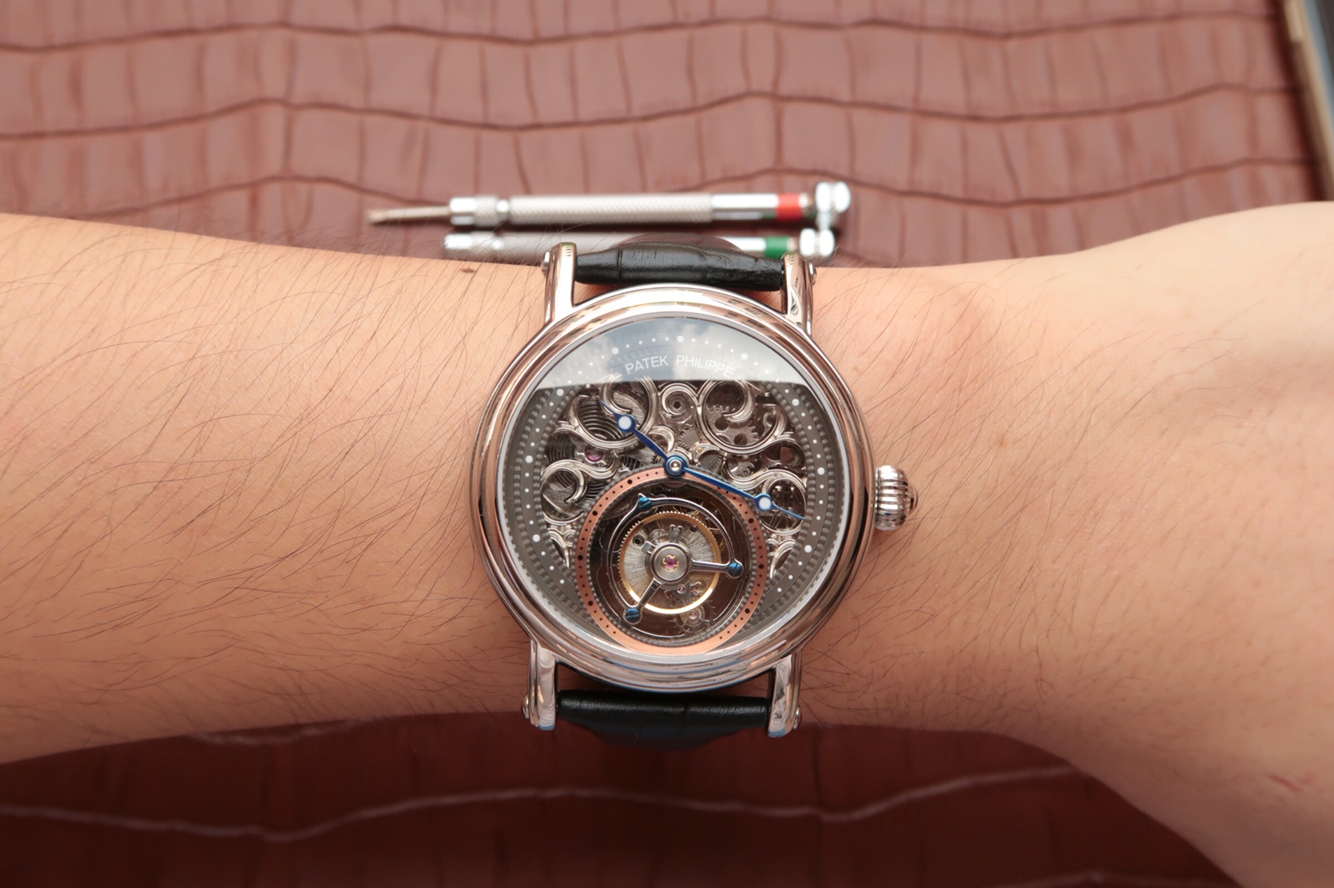 百达翡丽手表百达翡丽真陀飞轮sqv9欣赏