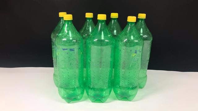 没想到大号塑料瓶还能改造成小凳子太神奇了学到就是赚到