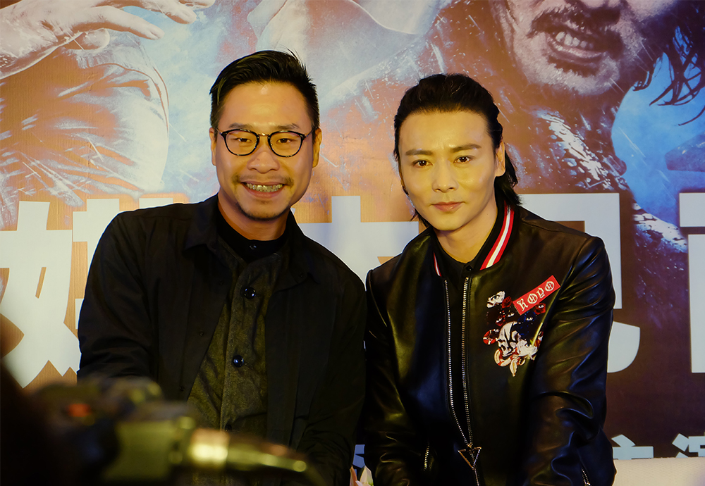 电影《狂兽》武汉路演 张晋坦言自己很怕水