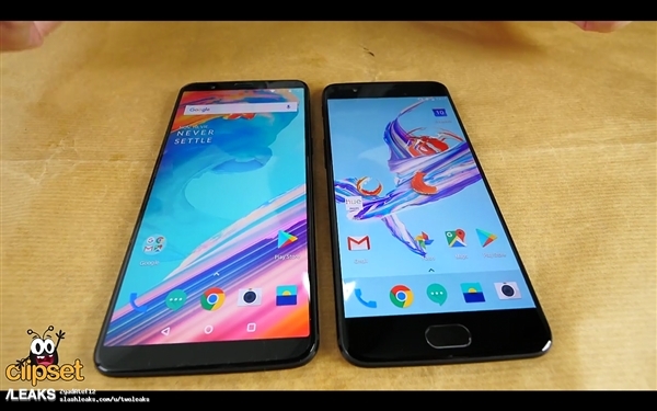 2017全面屏旗舰一加5t与上代一加5外观大pk