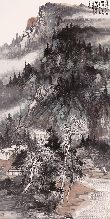 见证|"见山问石——李国强山水画展"11月18日郭味蕖美术馆