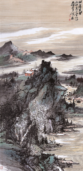 见证|"见山问石——李国强山水画展"11月18日郭味蕖美术馆