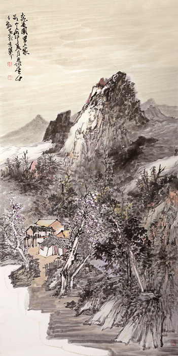 见证|"见山问石——李国强山水画展"11月18日郭味蕖美术馆