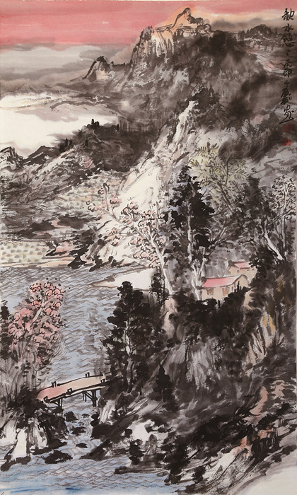 见证|"见山问石——李国强山水画展"11月18日郭味蕖美术馆