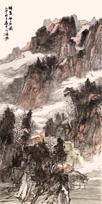 见证|"见山问石——李国强山水画展"11月18日郭味蕖美术馆