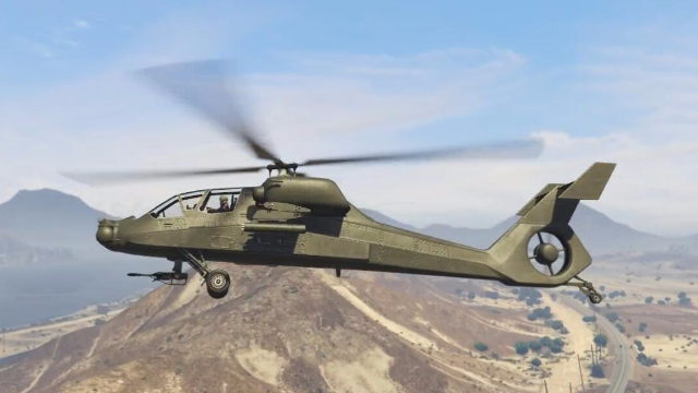 gta5更新了最强武装直升机震撼来袭