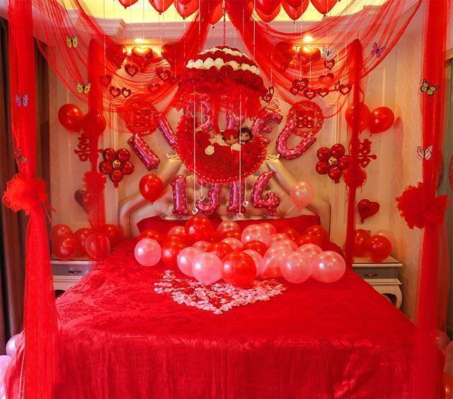 老公精心布置的婚房,新娘见后瞬间被美哭,真是甜的发酵!