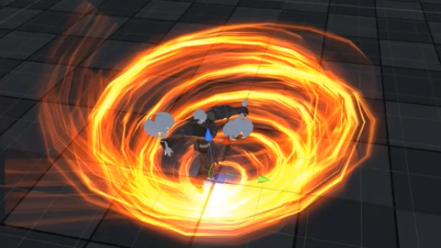 旋风斩特效制作二丨游戏特效丨unity教学丨王氏教育集团