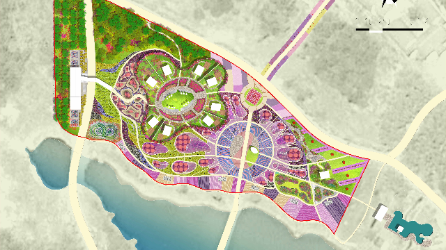 30亩生态园规划设计图片