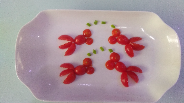 小番茄摆盘造型图片图片