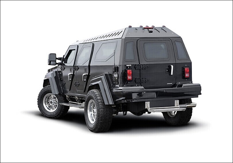 秒杀悍马和奔驰g级,骑士十五世防弹越野车,缔造民用越野车之王_凤凰网