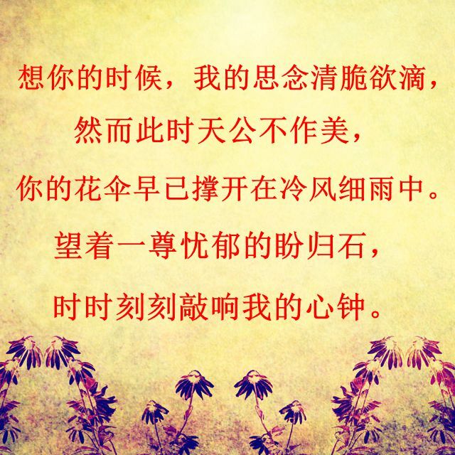 关于爱情,一首美到窒息的诗,祝天下有情人终成眷属!谁看谁幸福