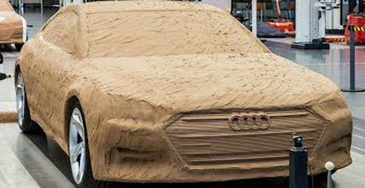 一辆汽车的生产全过程,从全尺寸油泥模型开始!