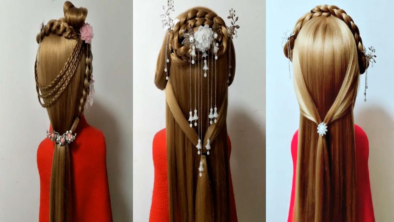 新手必看的9款古色古香的大家闺秀盘发教程,古典韵味十足!