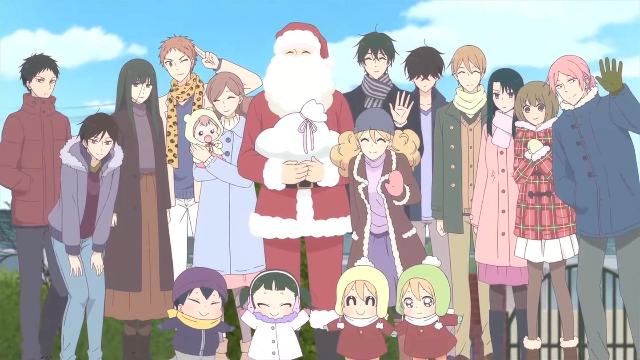 学园奶爸所有人都来为龙一和虎太郎过圣诞节好温馨好感动