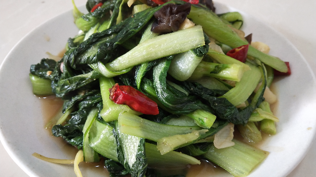 真是一毛钱的黑白菜爆炒味道胜过大饭店好吃特别能下饭