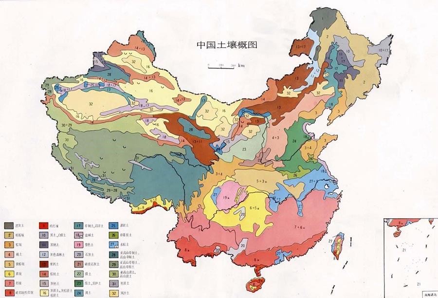 農業技術 | 淺釋中國土壤類型與農業分佈_鳳凰網科技_鳳凰網