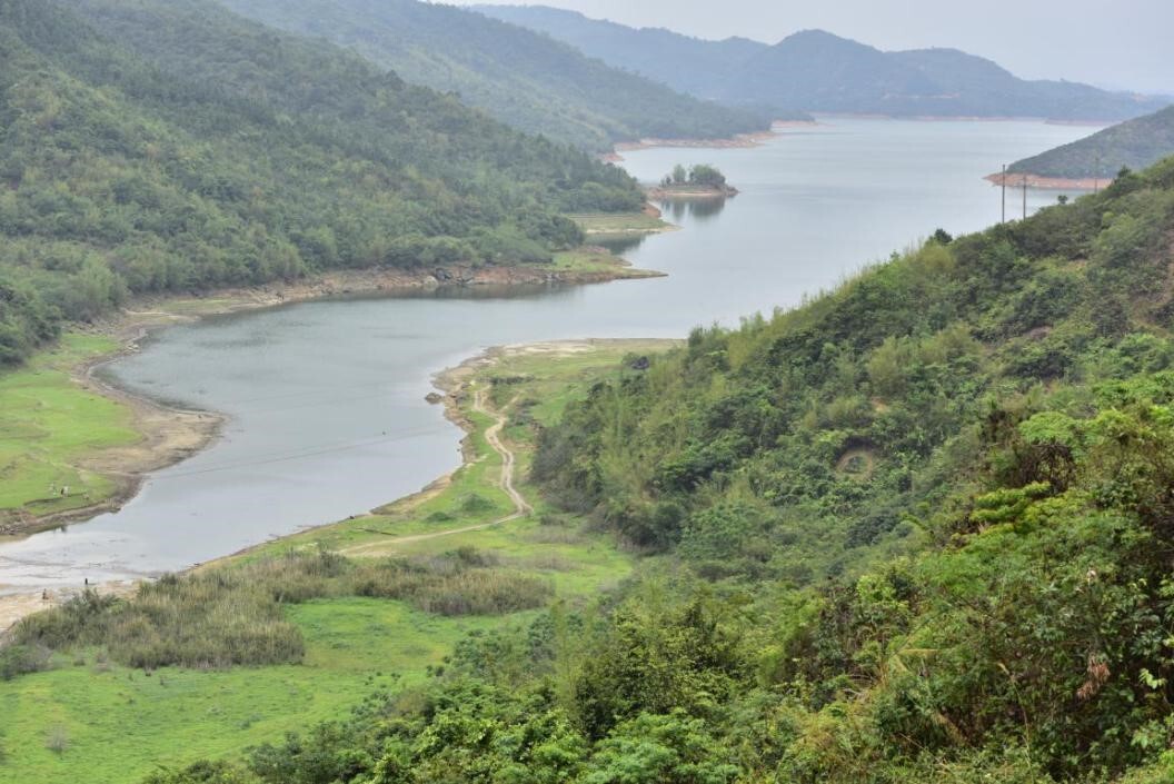 沿途經過黃嶺鎮中學,沙琅鎮中學,冼太夫人故里等簽到點,穿越羅坑水庫