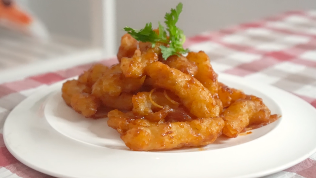 朋友做客做啥菜来道糖醋龙利鱼香甜绵软又养胃朋友吃不够