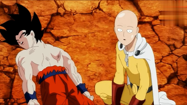 悟空险些丧命一拳超人及时出手