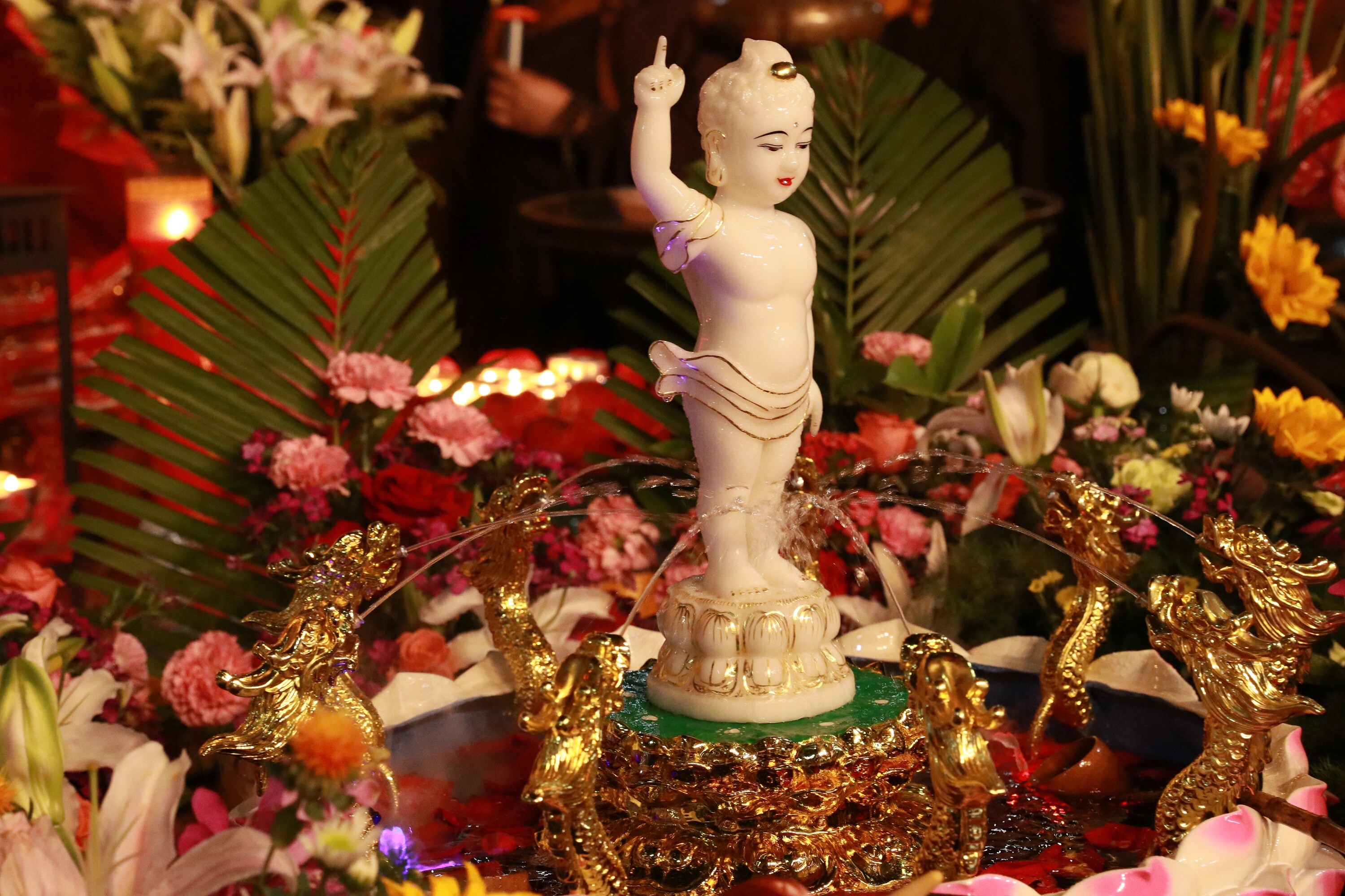 "共沐佛恩,为心洗尘"重庆华岩寺恭迎释迦牟尼佛圣诞浴佛大法会圆满