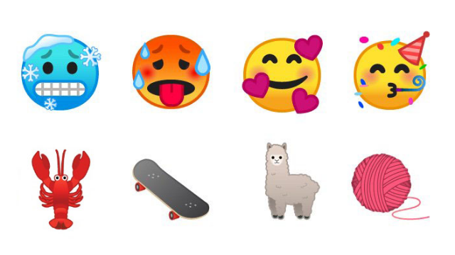 android p 用龙虾羊驼emoji挑逗你 | 凰家搬运