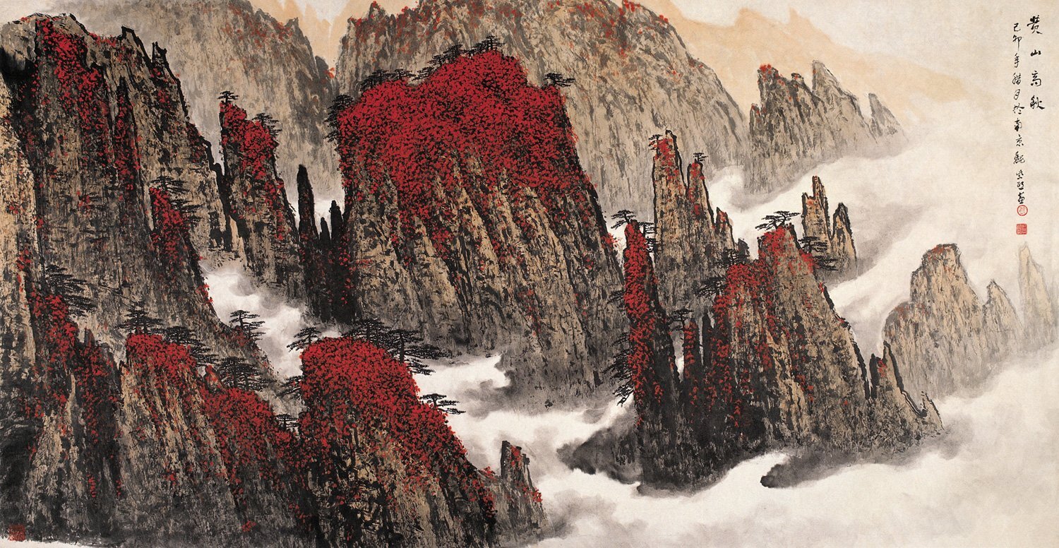 国画大师,魏紫熙江苏国画院著名山水画家.山水画,赏心悦目!