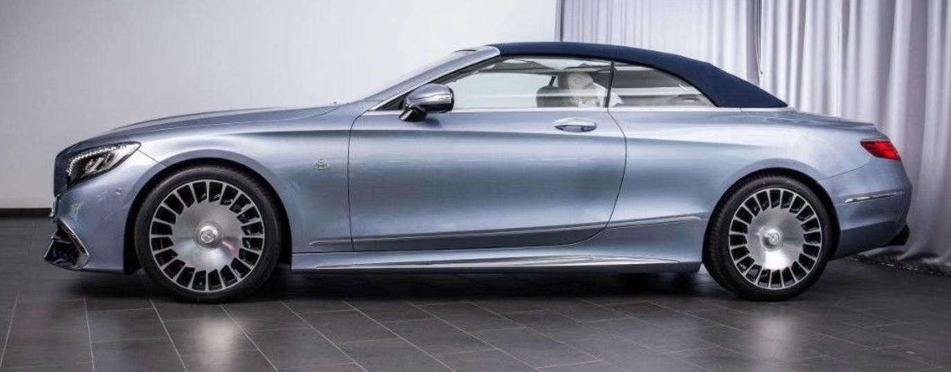 高调超跑:奔驰迈巴赫s650敞篷 光看车标就是妹子的收割机_凤凰网汽车